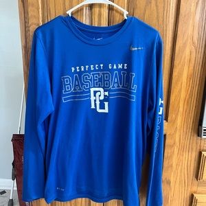 Men’s Nike Perfect Game Long Sleeve T-Shirr